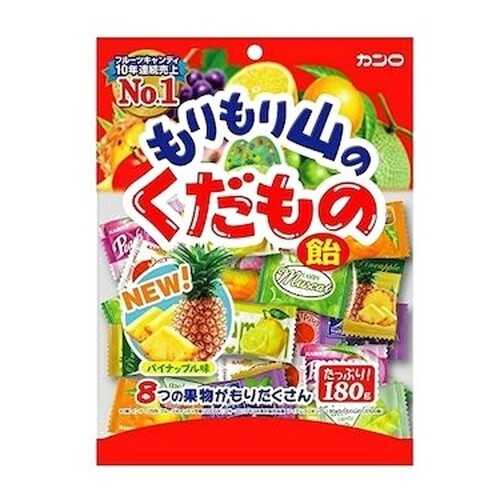 Леденцы Kanro ассорти 8 фруктов 180 г в Верный