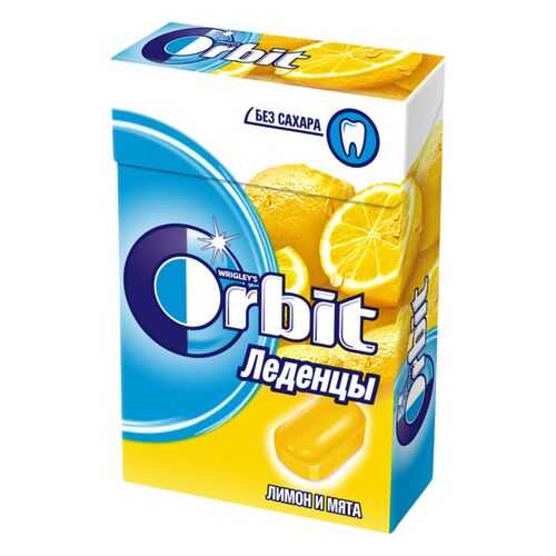 Леденцы Orbit лимон и мята 35 г в Верный