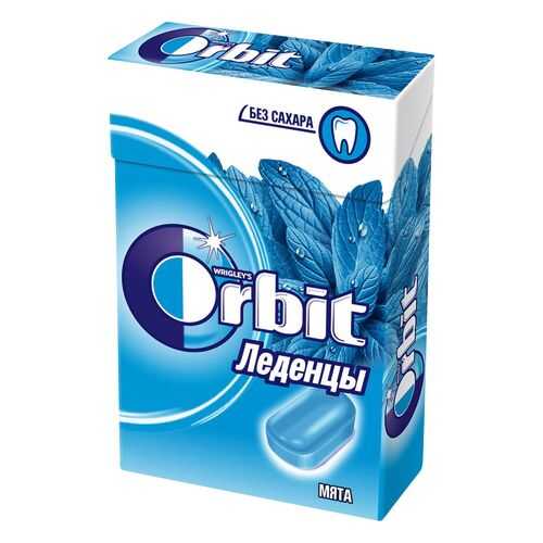 Леденцы Orbit мята 35 г в Верный