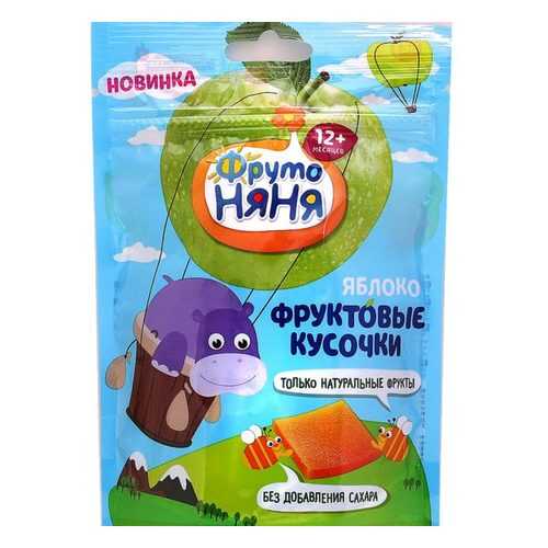 Фруктовые кусочки ФрутоНяня из яблок в Верный