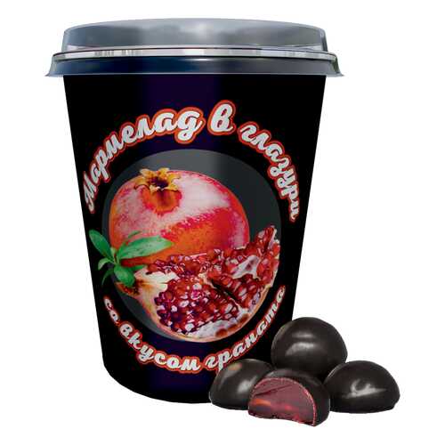 Глазированный мармелад со вкусом граната, 300 г в Верный
