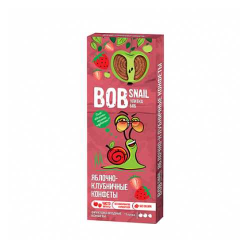 Конфеты яблочно-клубничные Bob Snail 30 г в Верный