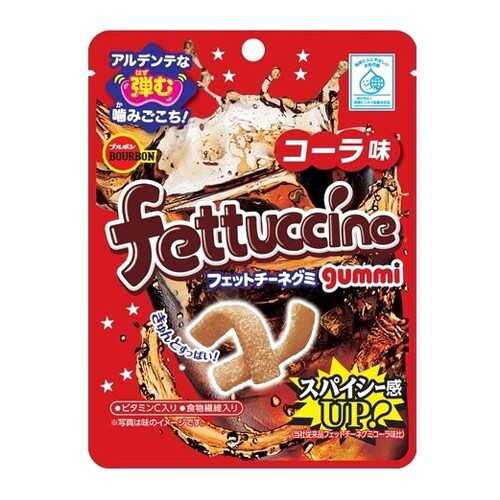 Мармелад жевательный Bourbon Fettuccine Gummi со вкусом колы 50 г в Верный