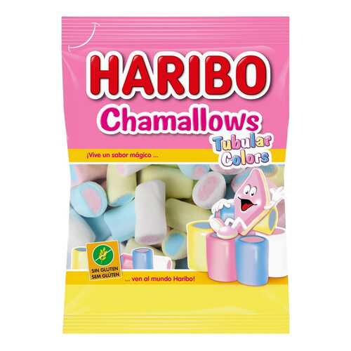 Шамеллоус Haribo цветные трубочки 90 г в Верный