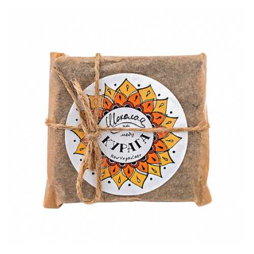 Шоколад на меду Курага, ручной работы RawVeganCake 100 г в Верный