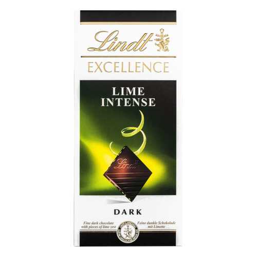 Шоколад темный Lindt excellence лайм 100 г в Верный