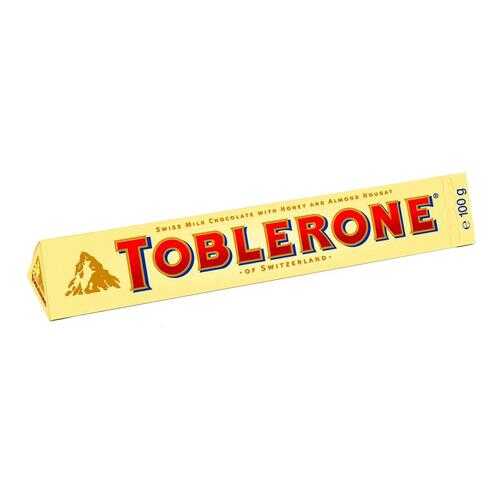 TOBLERONE шоколад молочный с медово-миндальной нугой 100г по 20шт в Верный