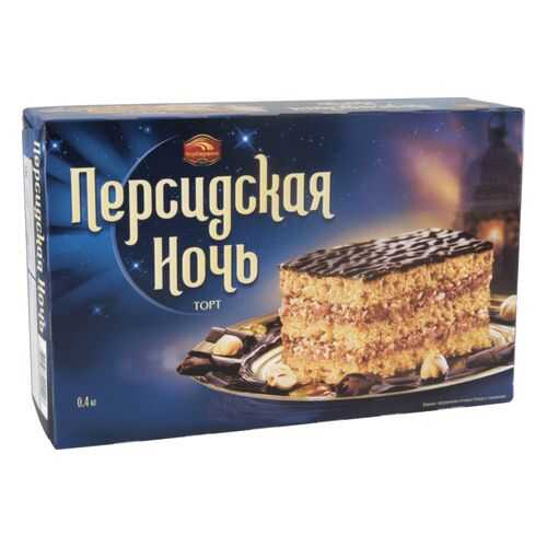 Торт песочный Черемушки с фундуком персидская ночь 400 г в Верный