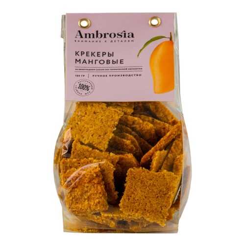 Крекер фруктово-ореховый Ambrosia Кокос-Манго 100г Россия в Верный