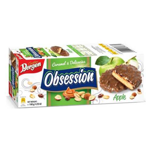 Печенье BERGEN Obsession Apple 140г в Верный
