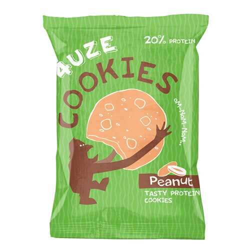 Печенье Fuze cookies вкус арахис 40 г в Верный