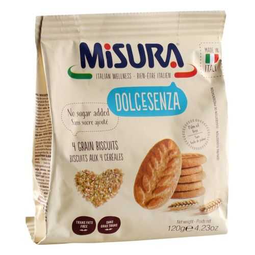 Печенье Misura dolcesenza 4 злака 120 г в Верный
