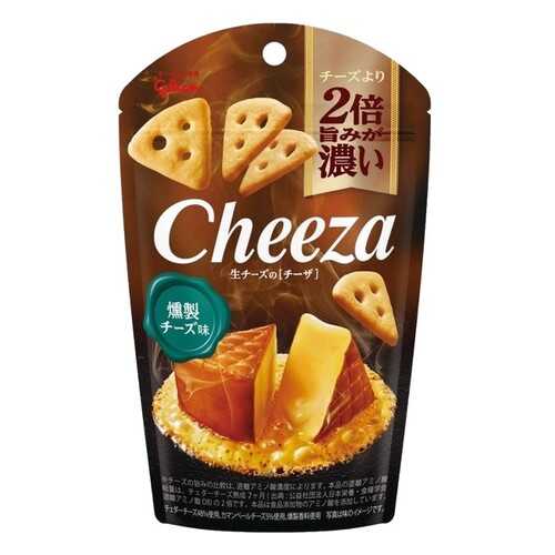 Печенье-снек Glico Cheeza с копченым сыром 40 г в Верный