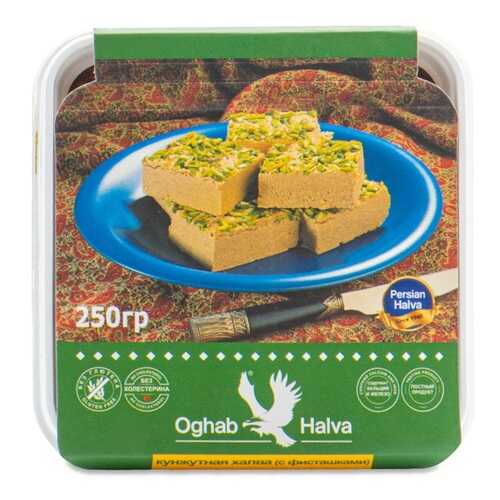 Халва Oghab Кунжутная с фисташками 250 г Иран в Верный