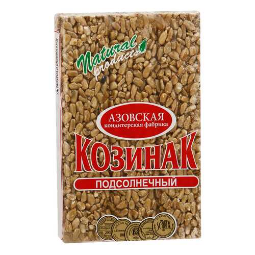 Козинак подсолнечный Азовская кондитерская фабрика 150 г в Верный