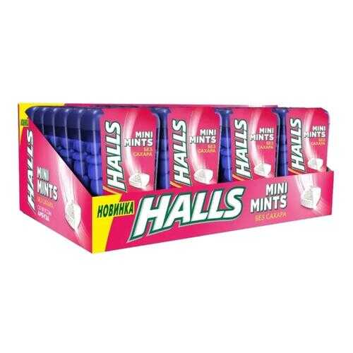 HALLS Mini Mints конфеты без сахара со вкусом арбуза 12.5г по 24 шт в Верный