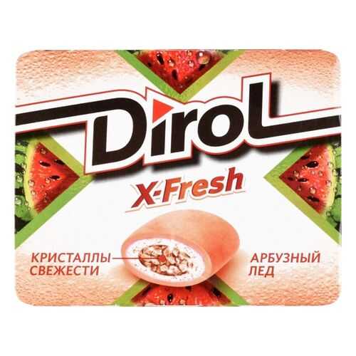 Жевательная резинка Dirol x-fresh арбузный лед 16 г в Верный