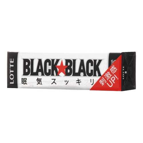 Жевательная резинка Lotte black black в Верный