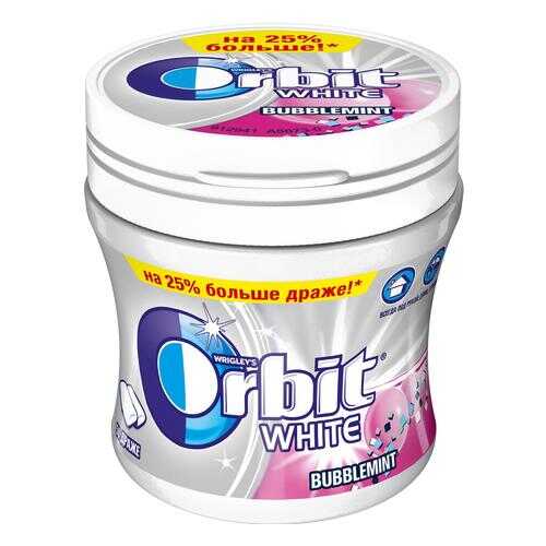 Жевательная резинка Orbit белоснежный bubblemint мини-банка 6 штук 68 г в Верный