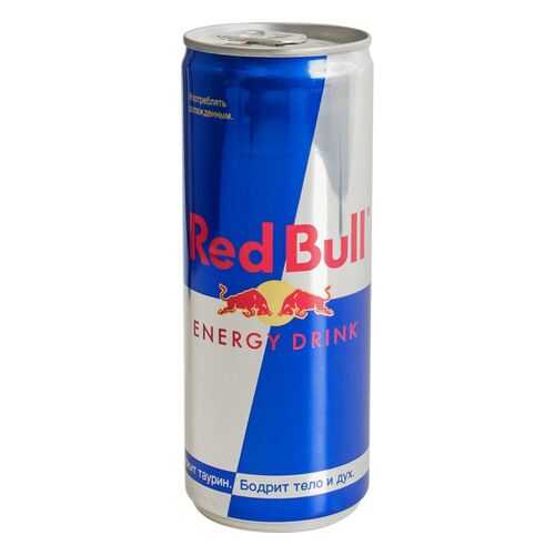 Напиток энергетический Red Bull жестяная банка 0.25 л в Верный