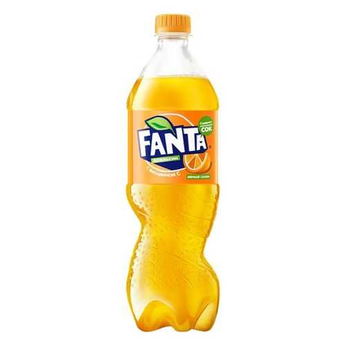 Напиток безалкогольный сильногазированный Fanta апельсин с витамином С пластик 0.9 л в Верный