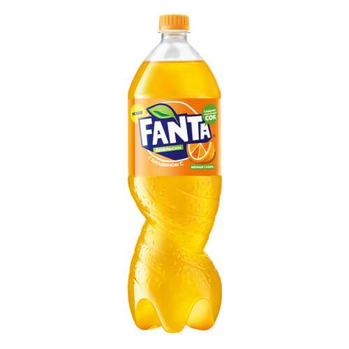 Напиток сильногазированный Fanta апельсин безалкогольный пластик 1.5 л в Верный