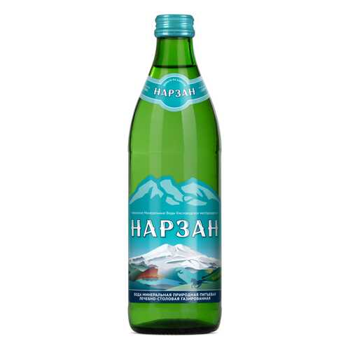 Минеральная вода Нарзан 0,45 л стекло 100029 (20 шт.) в Верный