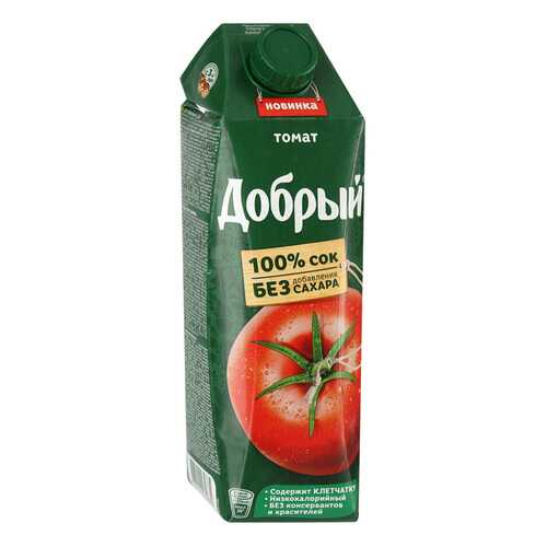 Сок ДОБРЫЙ Томат T-Pack 1л*4 шт в Верный